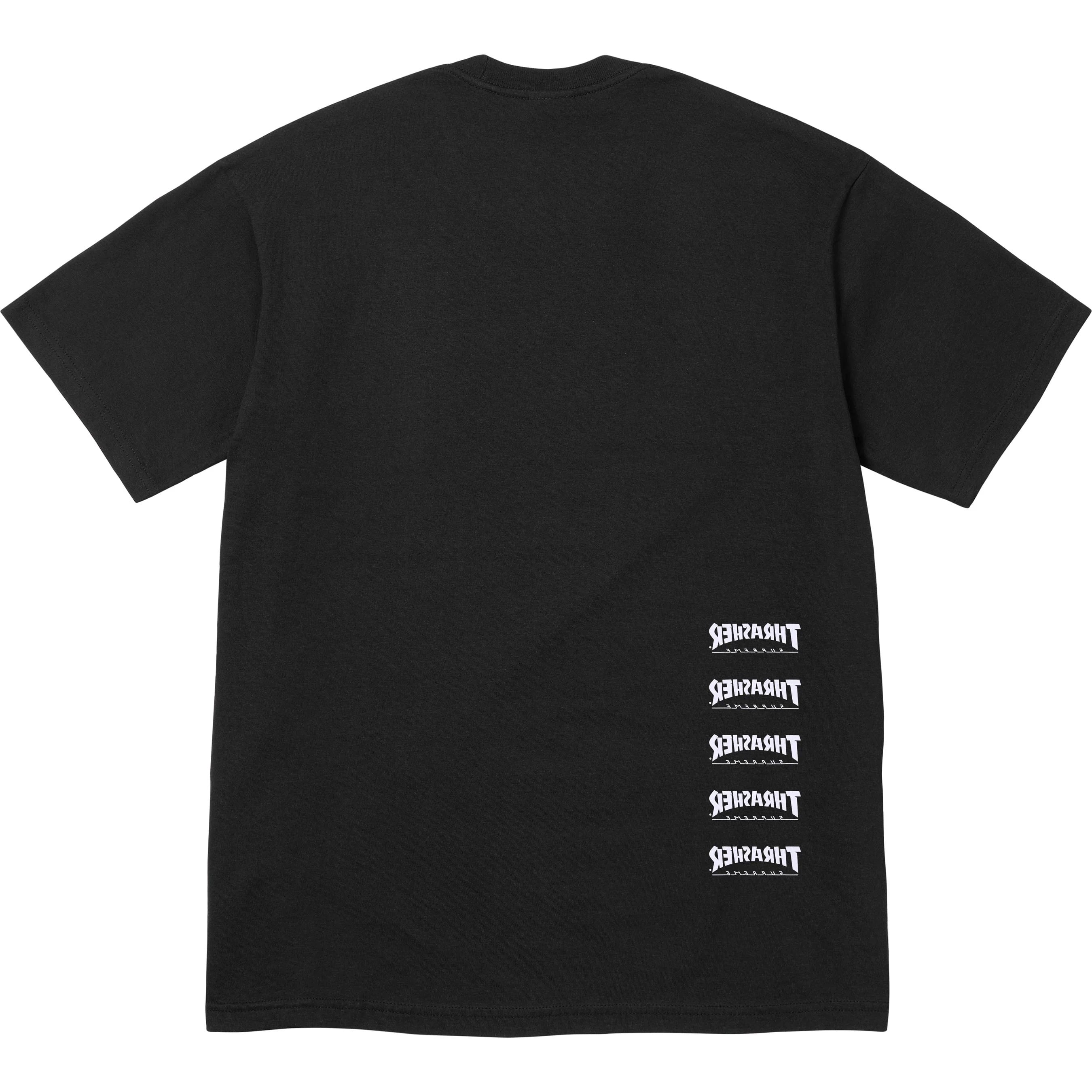 Supreme®/Thrasher® Back Tail Tee view 2